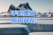 手机黑屏什么原因造成的？如何快速诊断和解决？