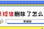 手机短信息被删怎样才能找回（有效方法帮助你找回被删除的手机短信）