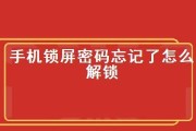 忘记华为手机锁屏密码（华为手机锁屏密码解锁教程及常见问题解答）