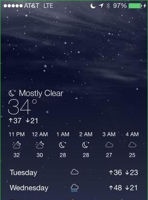 如何在苹果手机上设置天气预报（简单实用的天气设置方法）