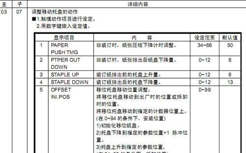 探索夏普输复印机维修代码的关键性（优化修复过程提高维修效率复制新生）