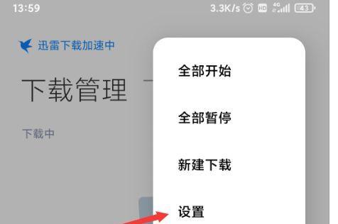 取消迅雷默认设置的方法及步骤详解（简化迅雷下载体验）