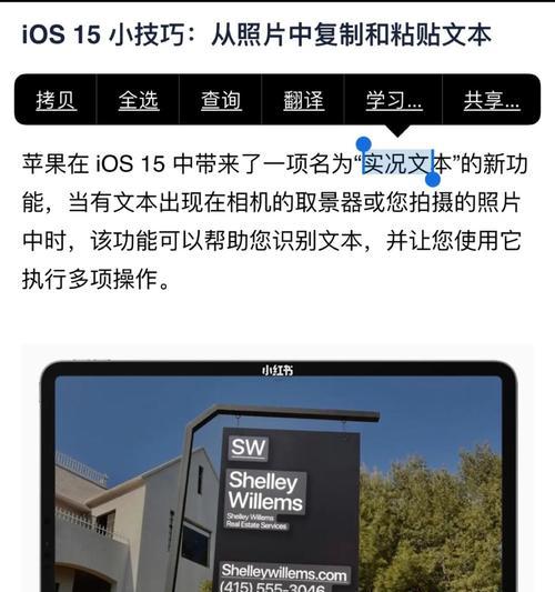 iPhone关闭实况文本功能流程解析（详解如何在iPhone上关闭实况文本功能）