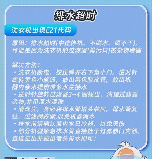 海尔洗衣机故障E6的处理方法（快速解决E6故障的有效措施）