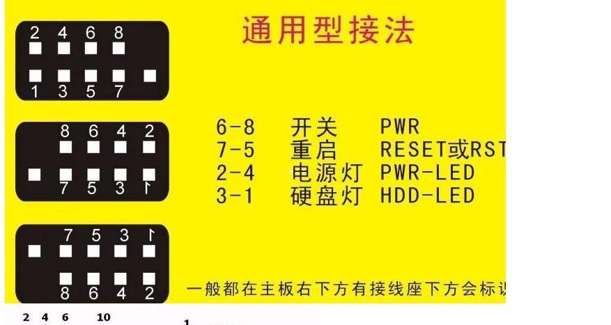 电脑主板接线图解怎么找？接线步骤和常见问题解答？